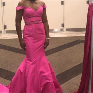 Hot Pink Sherri Hill Gown
